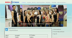 Desktop Screenshot of budafitness.hu