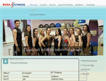 Tablet Screenshot of budafitness.hu